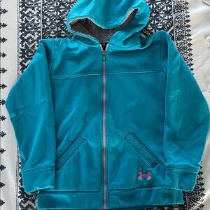 Under Armour Kids Blue Zip-Up Hoodie